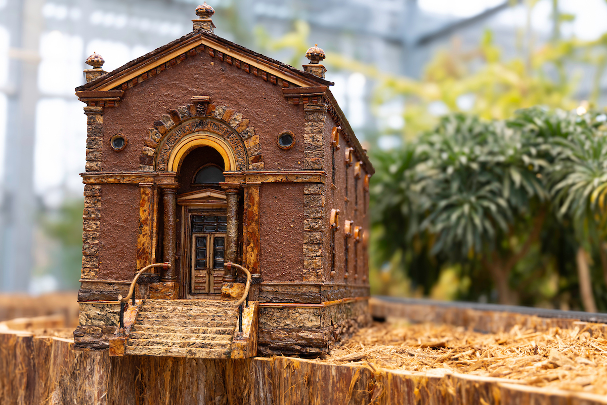 IN PHOTOS: Recreating the Garden’s Iconic Landmarks for the holiday flower and train show