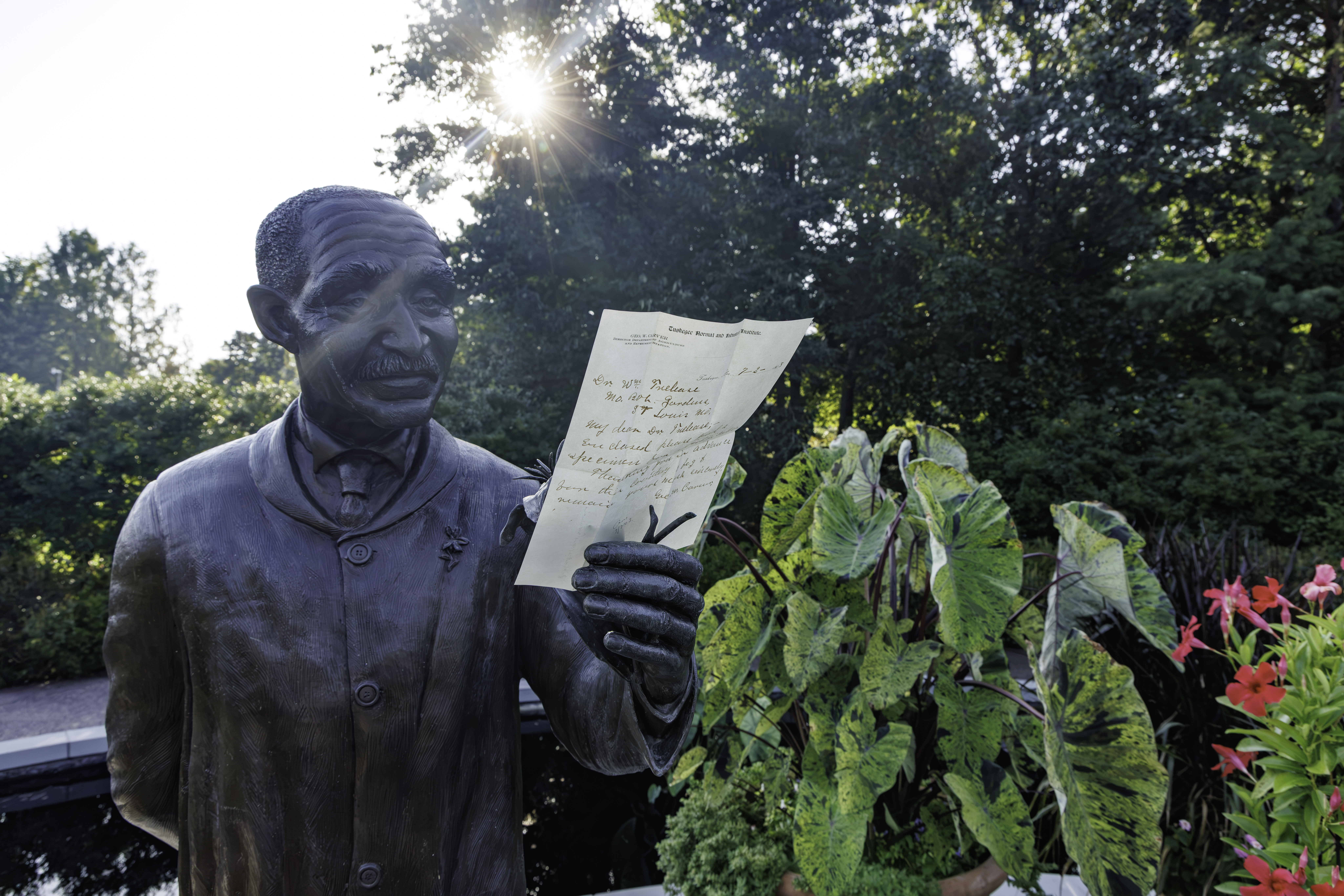 History in the Herbarium: Digitization Efforts Uncover Letter from George Washington Carver